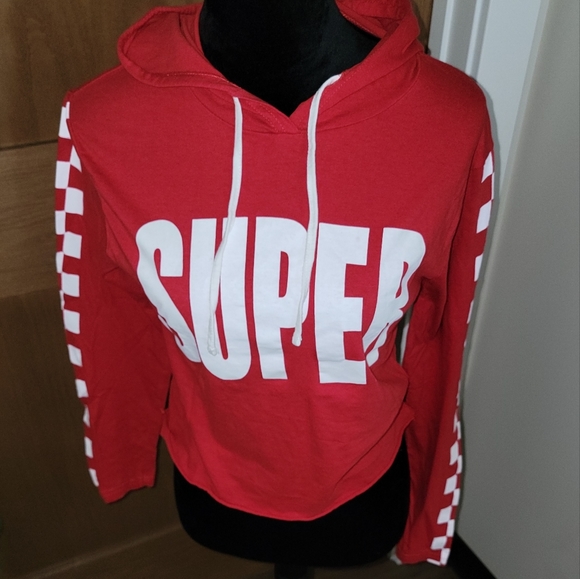 CROPPED HOODIE - Picture 4 of 9
